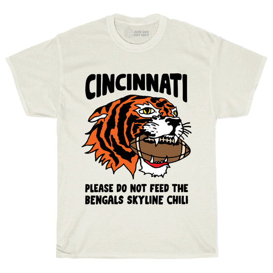 Cinci Tiger Ivory Tee