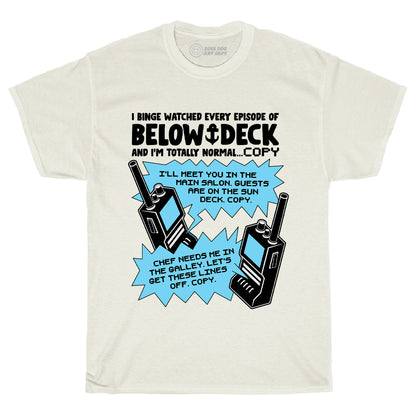 Copy Deck Ivory Tee