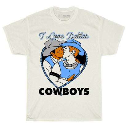 Cowboy Lover Ivory Tee