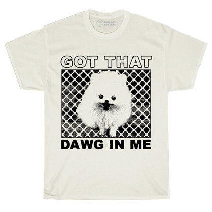 Dawg In Me Ivory Tee