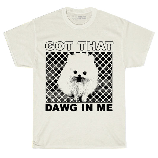 Dawg In Me Ivory Tee