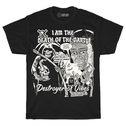 Death of the Party Black Tee