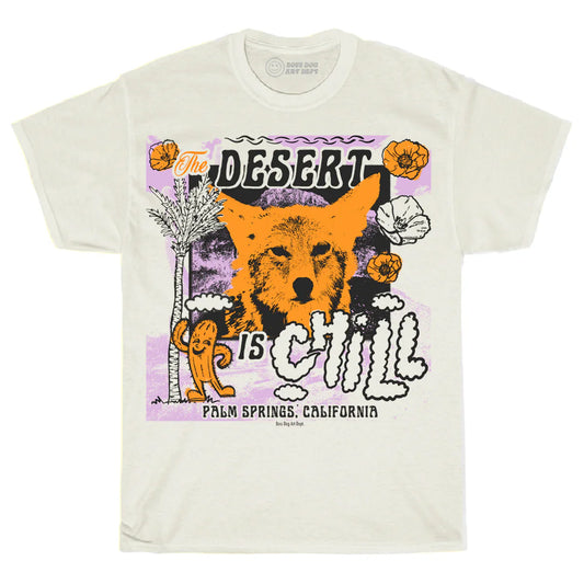 The Desert Is Chill Ivory Tee