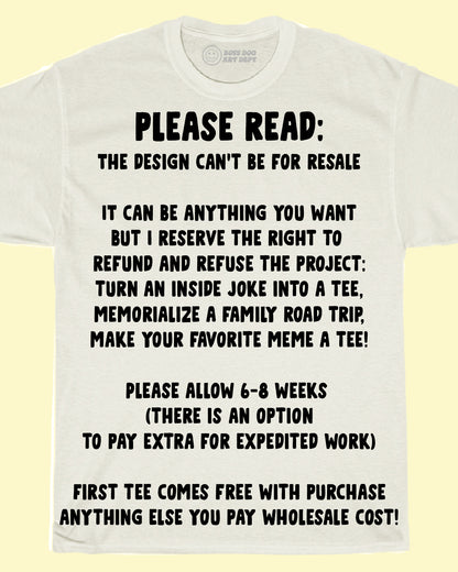 Design Your Own Tee!!