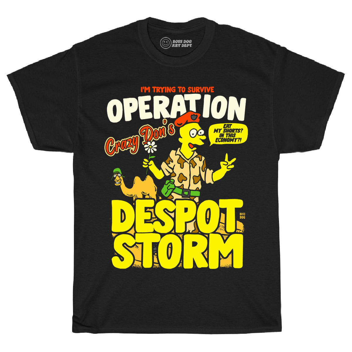 Despot Storm Black Tee