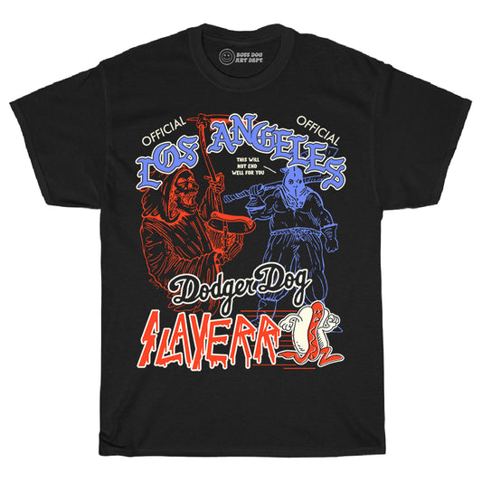 Dodger Dog Black Tee