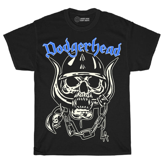 Dodgerhead Black Tee