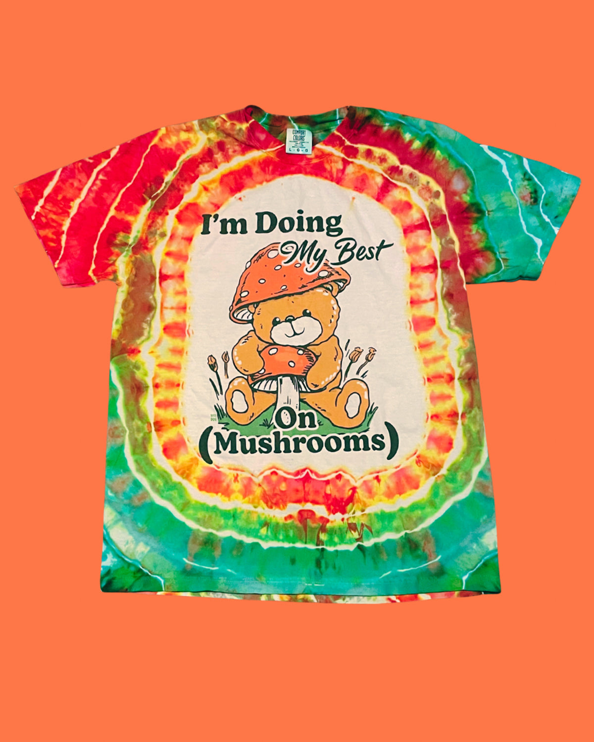 Doing My Best Ice Dye Tee