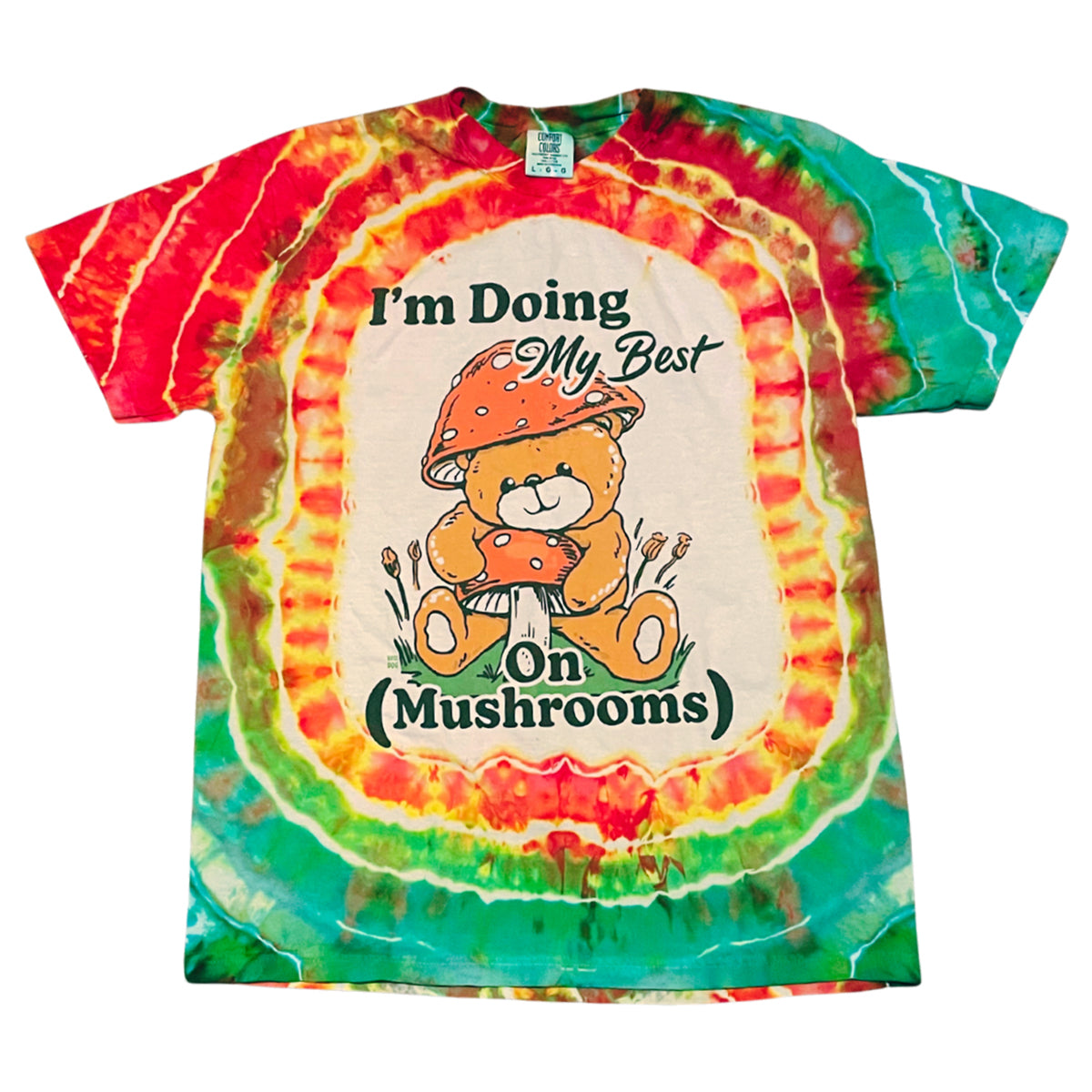 Doing My Best Ice Dye Tee