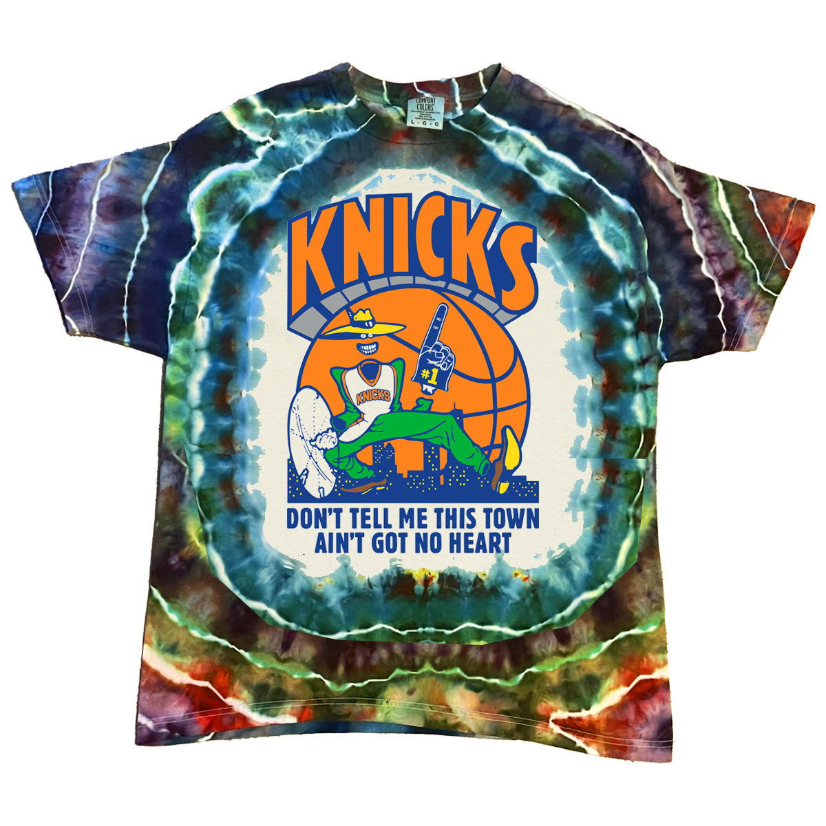 Knicks Ice Dye Tee