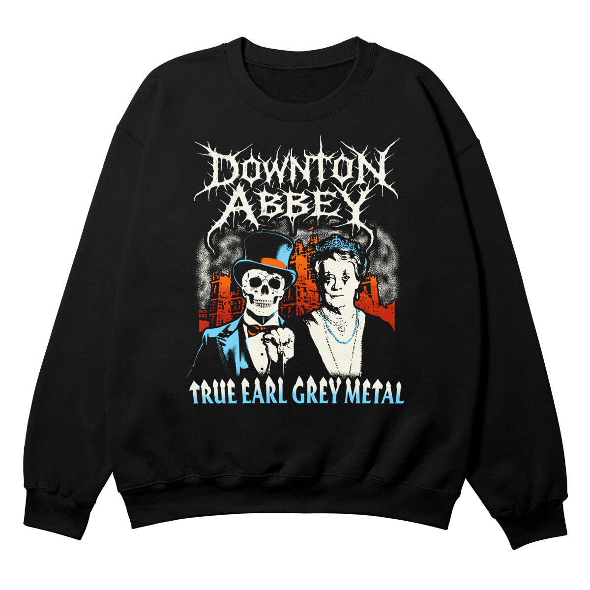 Downton Abbey Black Crewneck