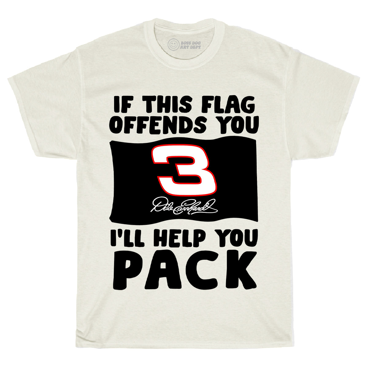 Dale Flag Ivory Tee
