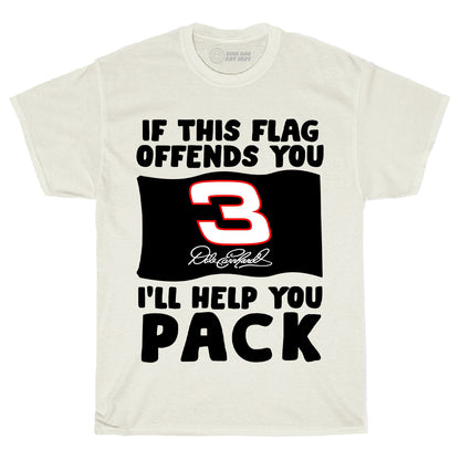Dale Flag Ivory Tee