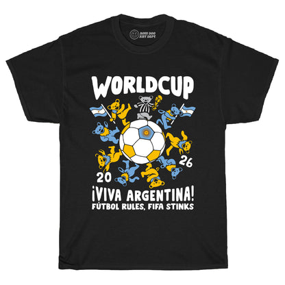 Dead Cup Argentina Black Tee