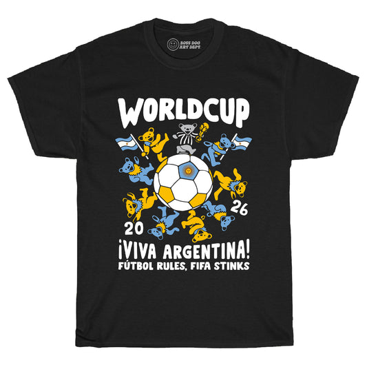 Dead Cup Argentina Black Tee