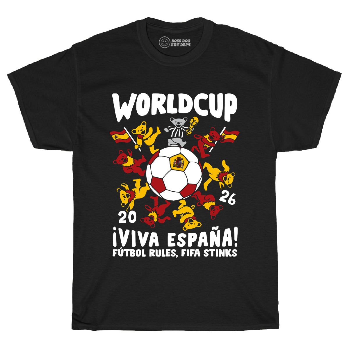 Dead Cup Spain Black Tee