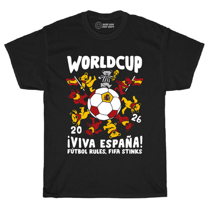Dead Cup Spain Black Tee