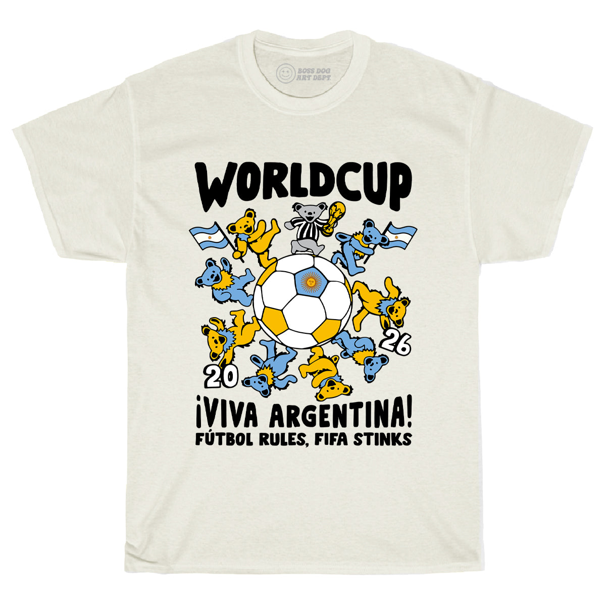 Dead Cup Argentina Ivory Tee