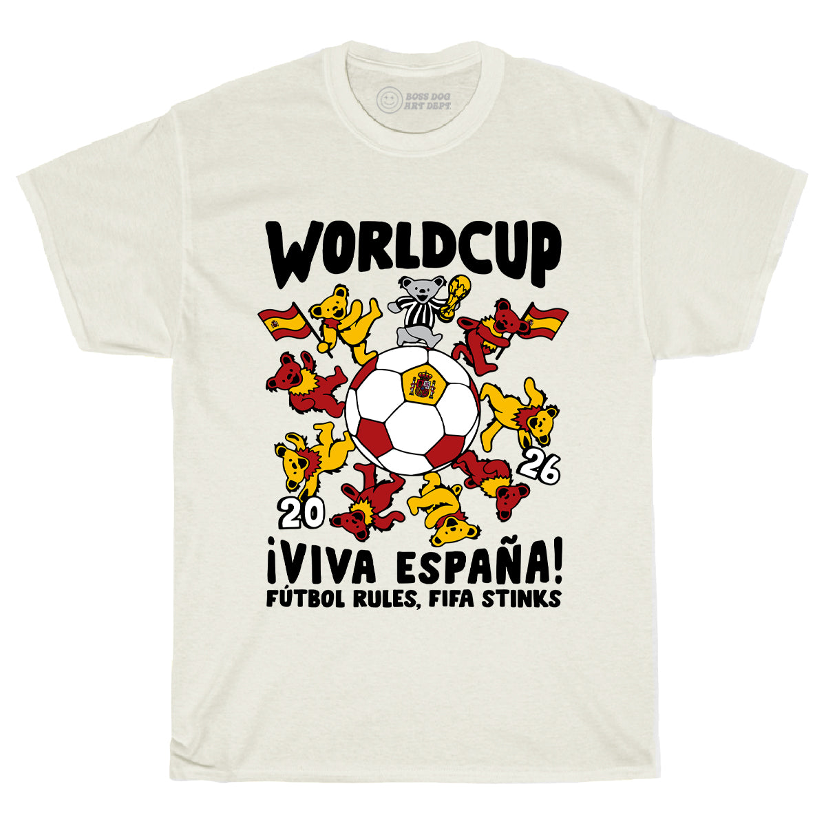 Dead Cup Spain Ivory Tee