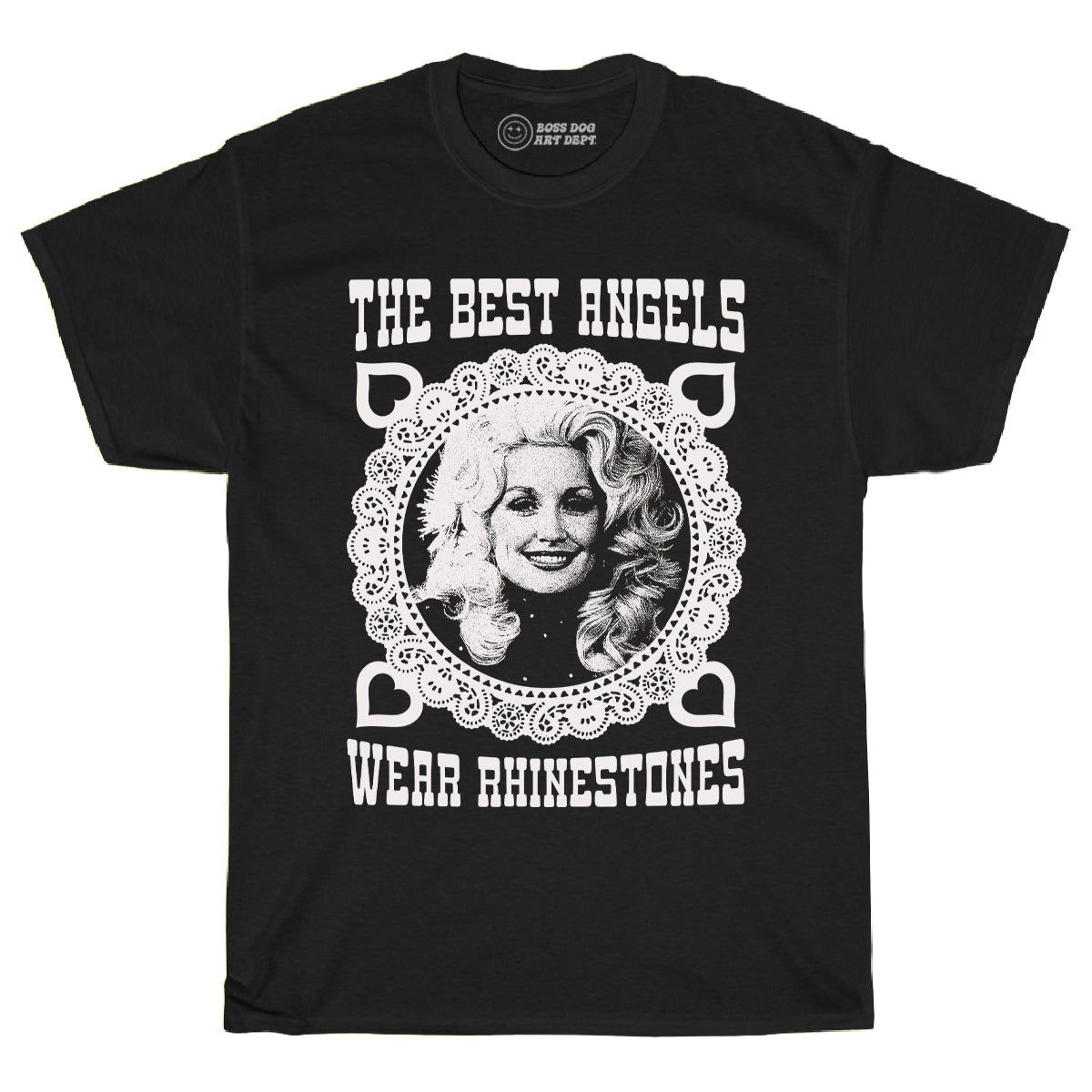 Dolly Angel Black Tee