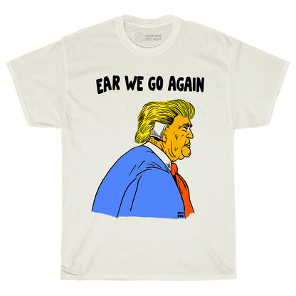 Ear We Go Again Ivory Tee