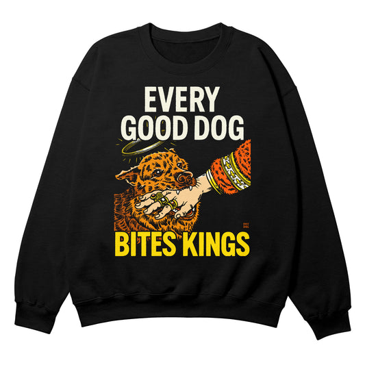 Every Good Dog Black Crewneck