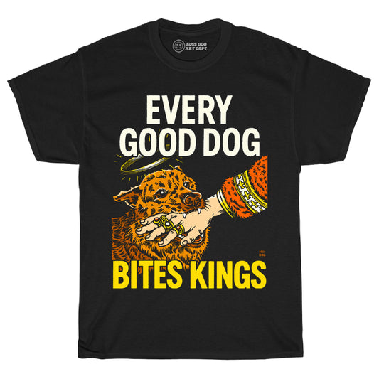 Every Good Dog Black Tee