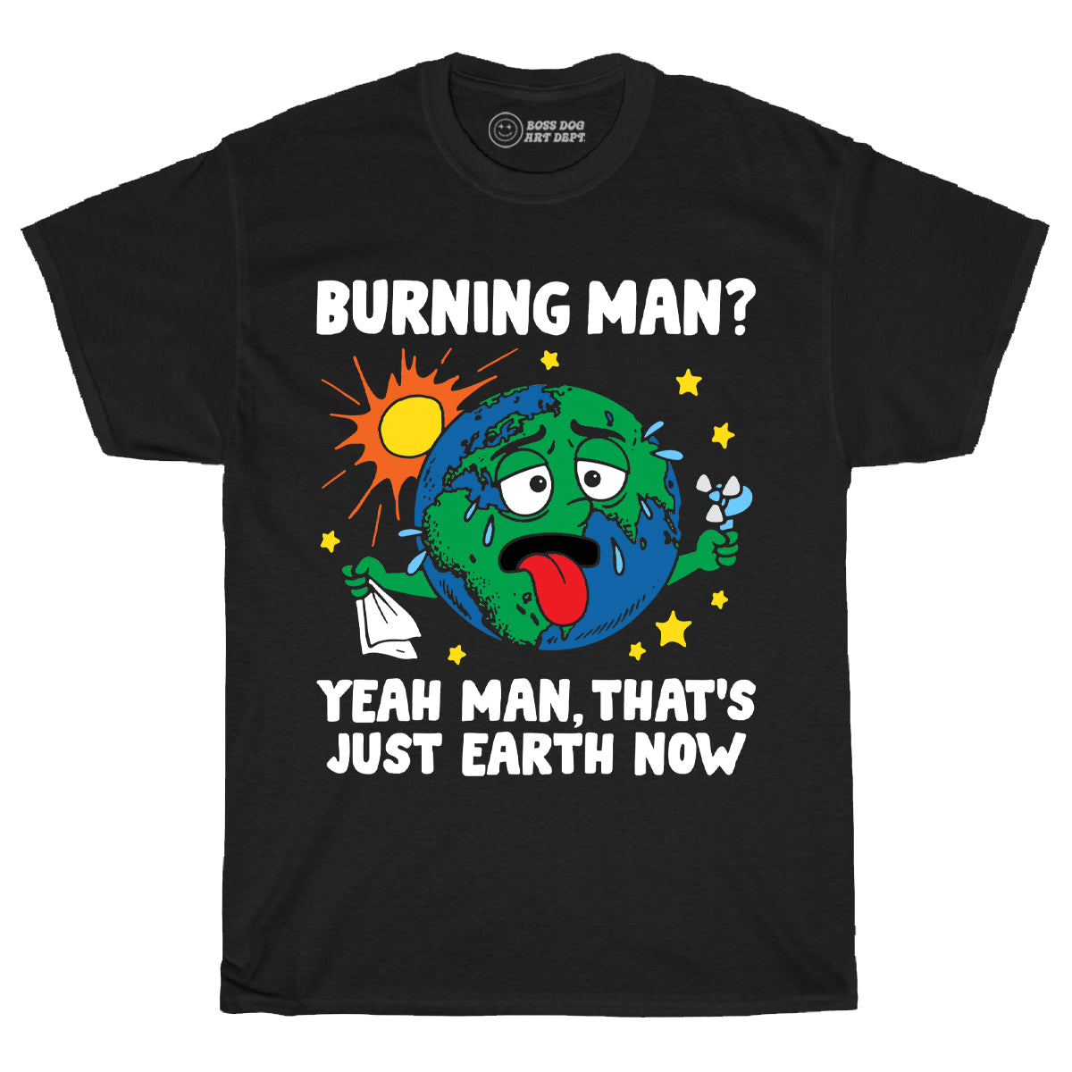 Earth Sweat Black Tee