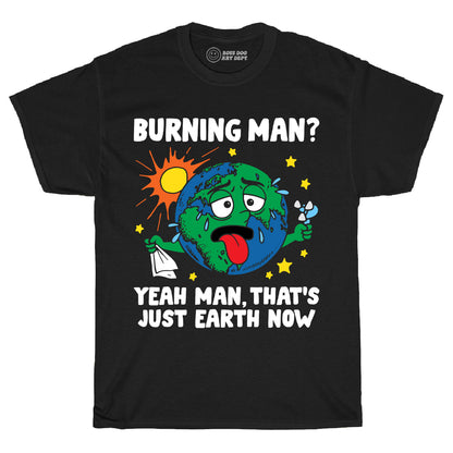 Earth Sweat Black Tee