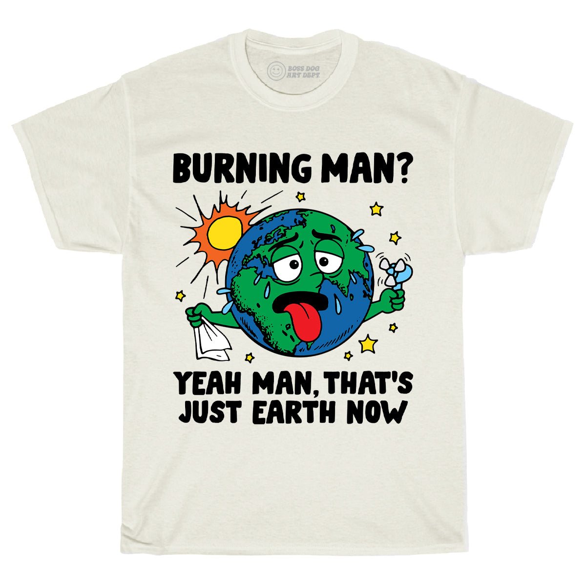 Earth Sweat Ivory Tee