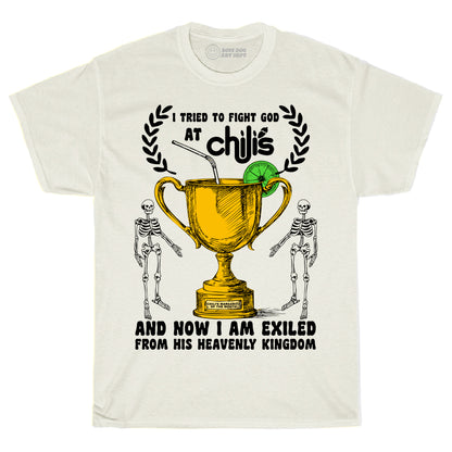 Fight God Ivory Tee