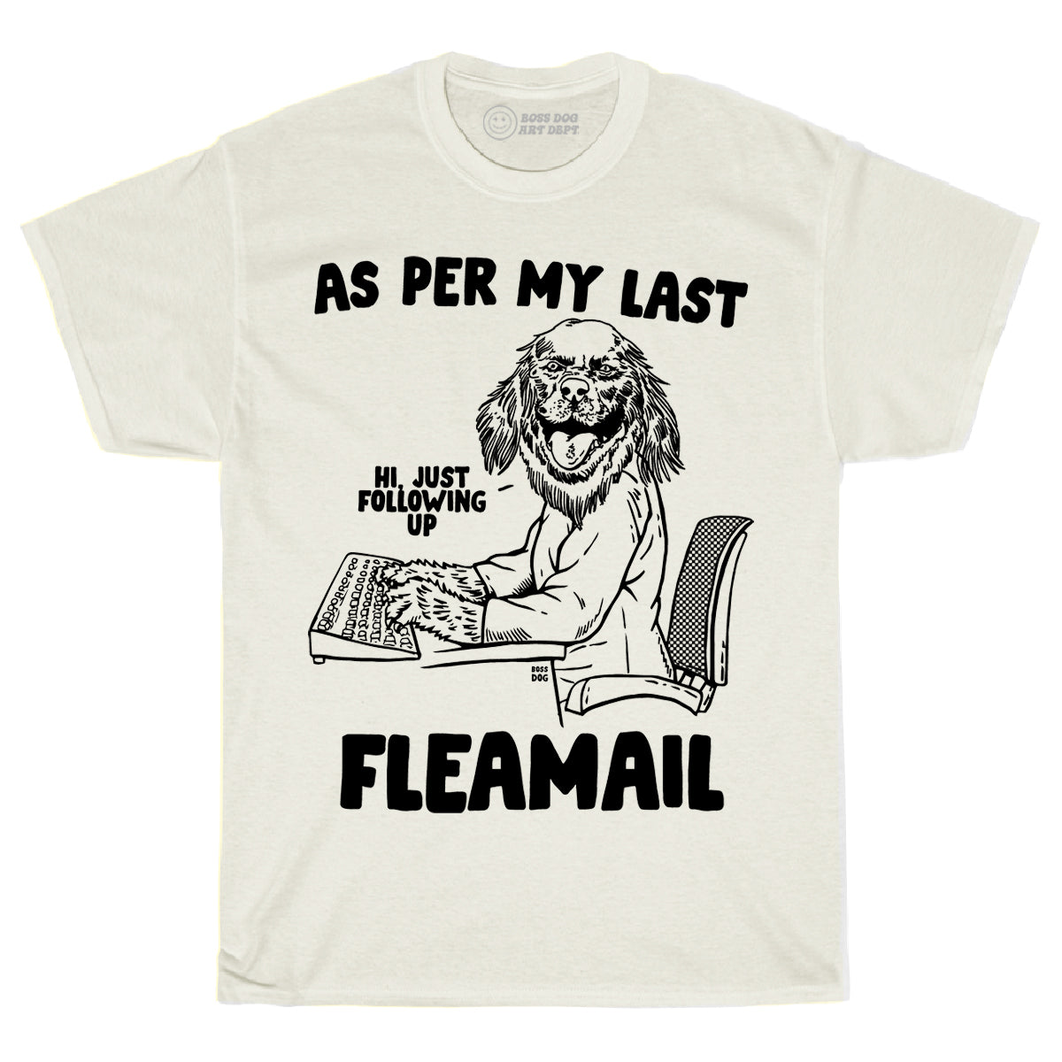 Fleamail Ivory Tee