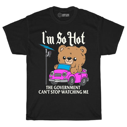 Flock Camera Black Tee
