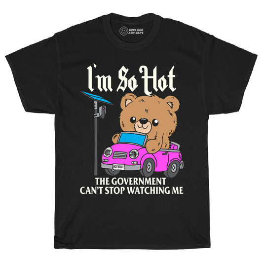 Flock Camera Black Tee