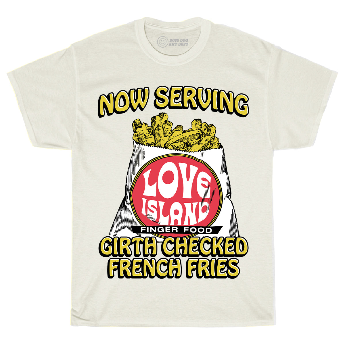 French Fries Ivory Tee