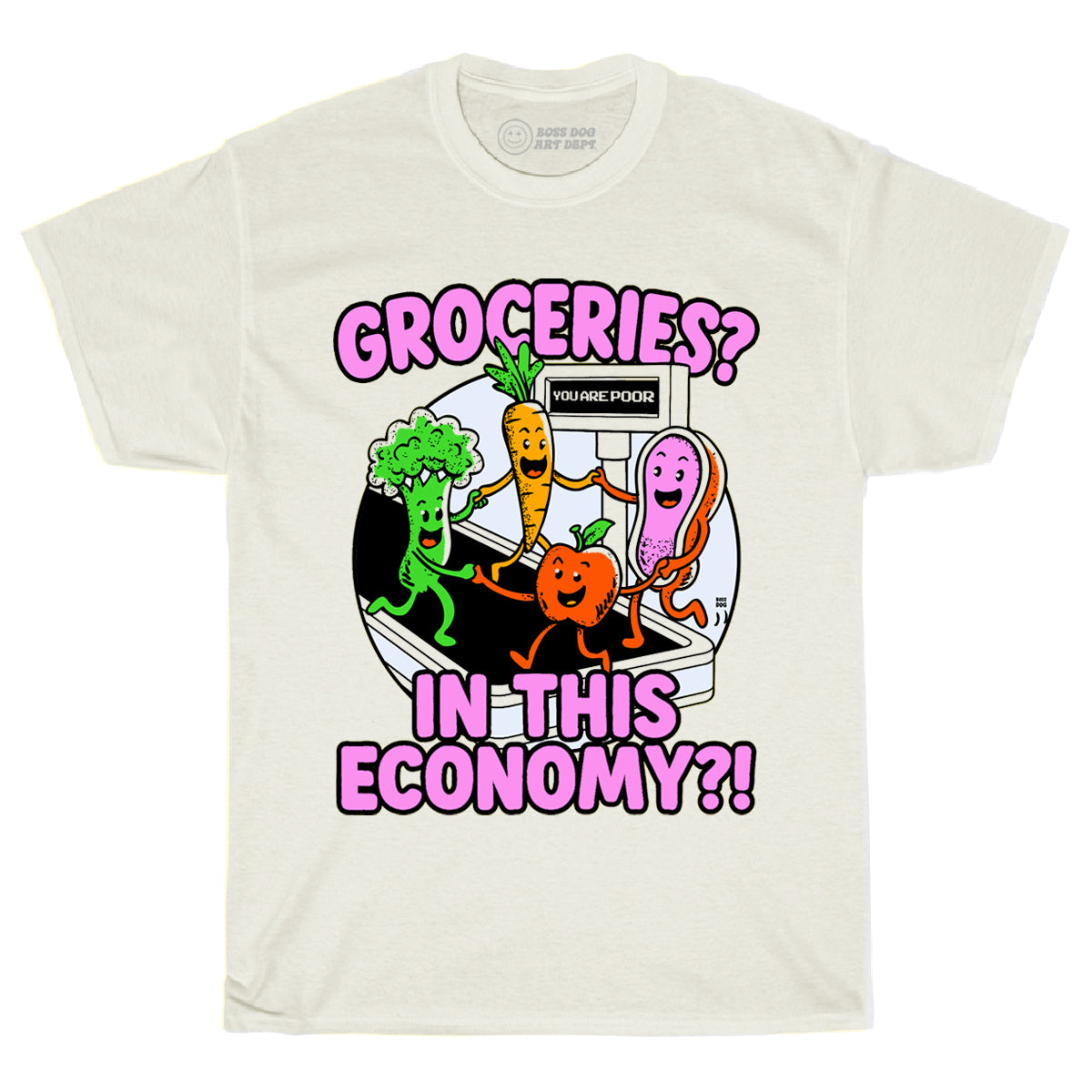 Groceries Ivory Tee