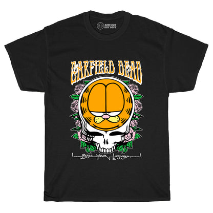 Garfield Dead Black Tee