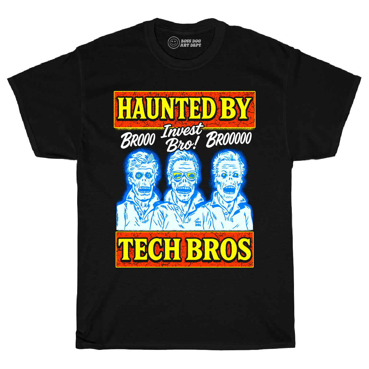 Tech Bros Black Tee