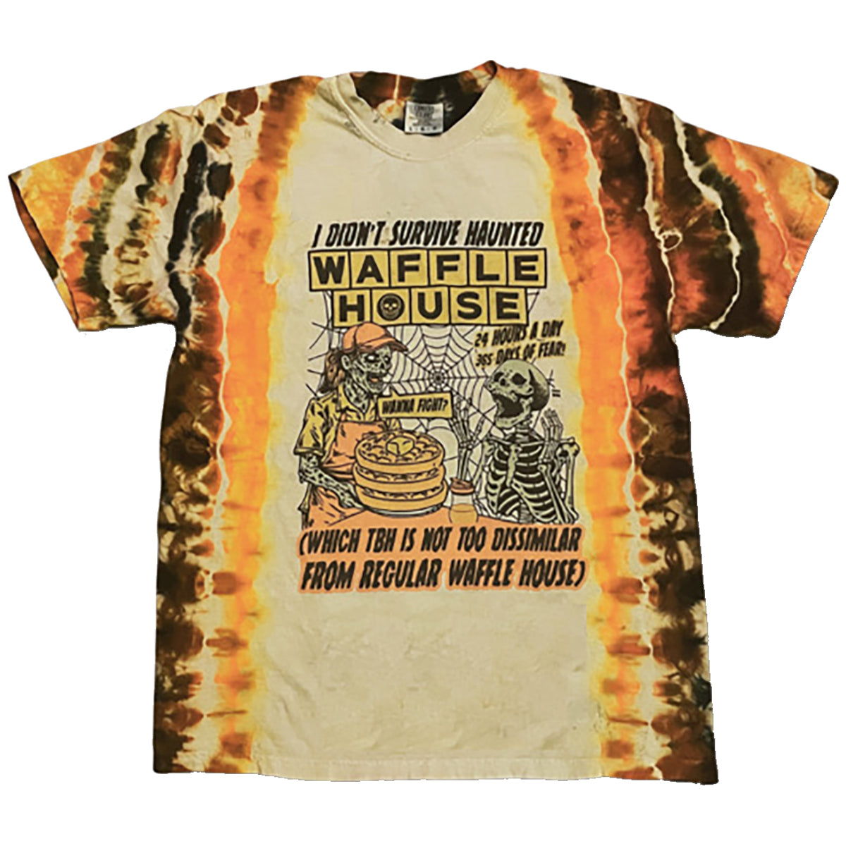 Waffle House Ice Dye Tee