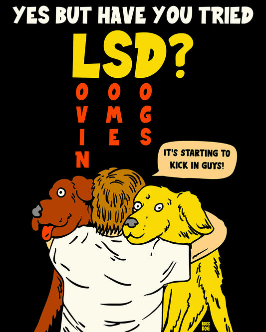 Lovin' Some Dogs Sticker