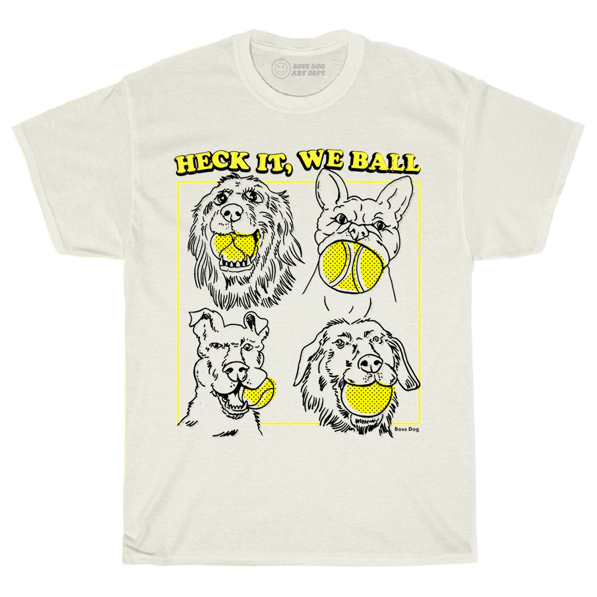 Heck It We Ball Ivory Tee