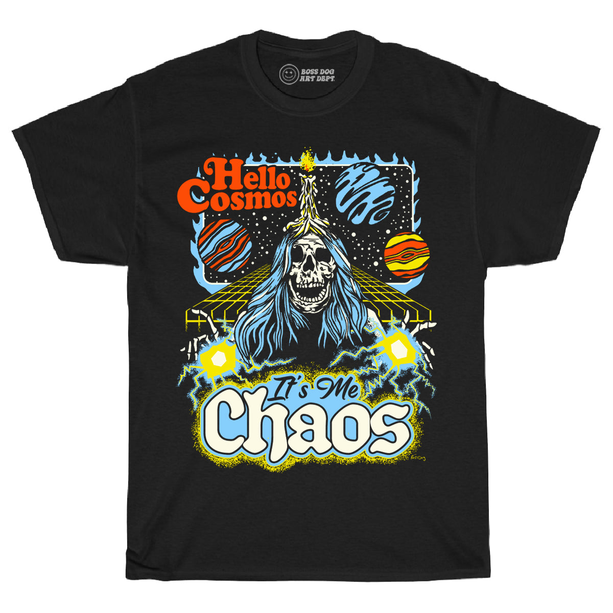It's Me Chaos Black Tee