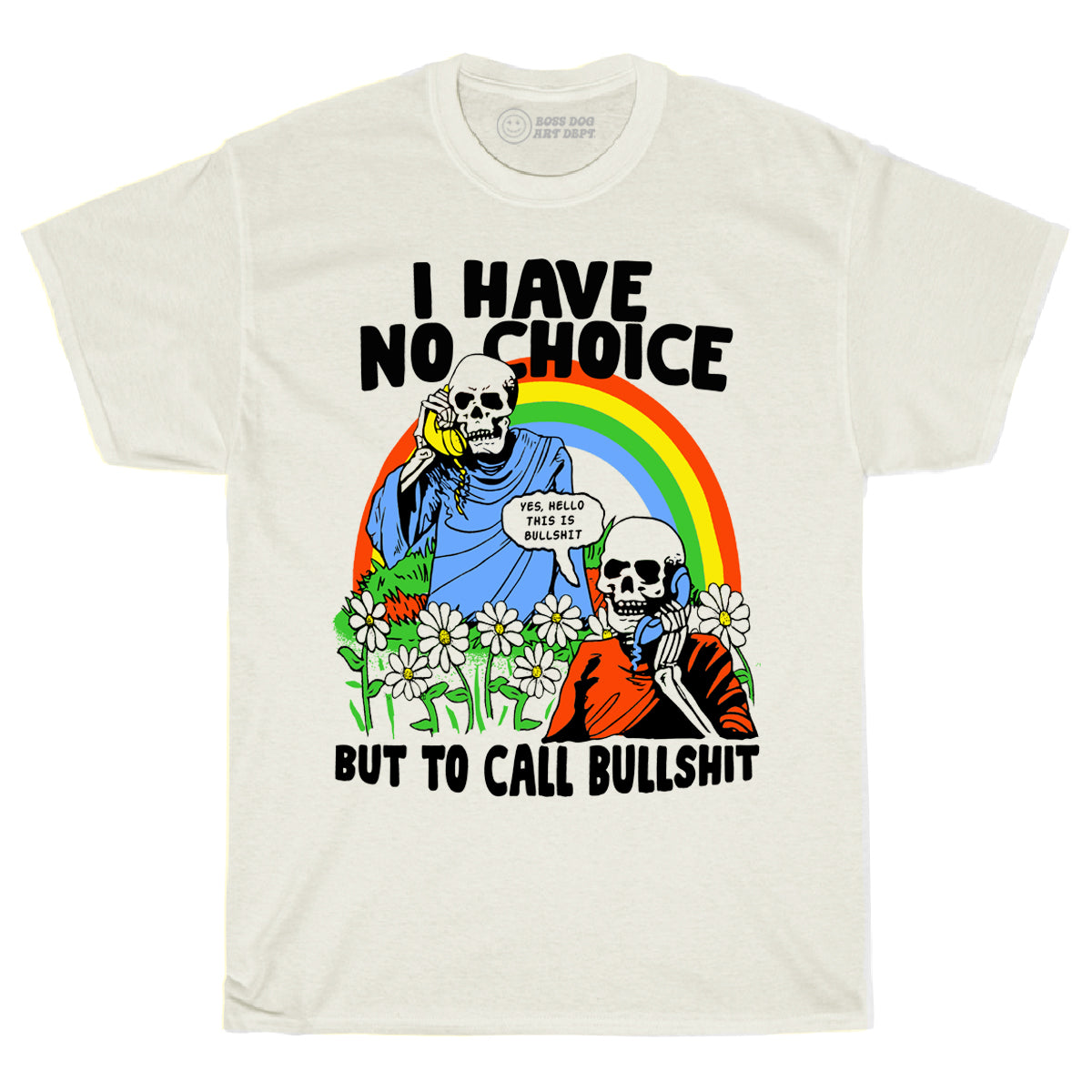 Call BS Ivory Tee