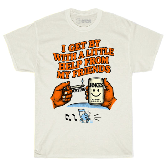 I Get By Ivory Tee