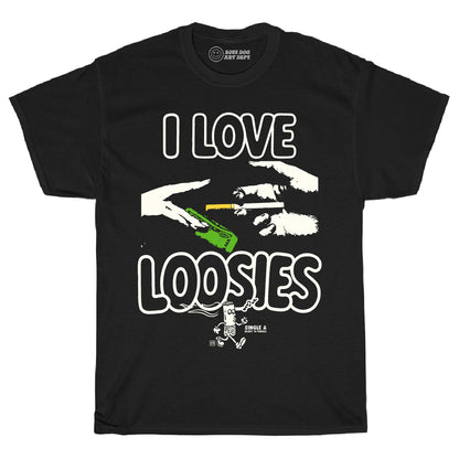 Loosies Black Tee