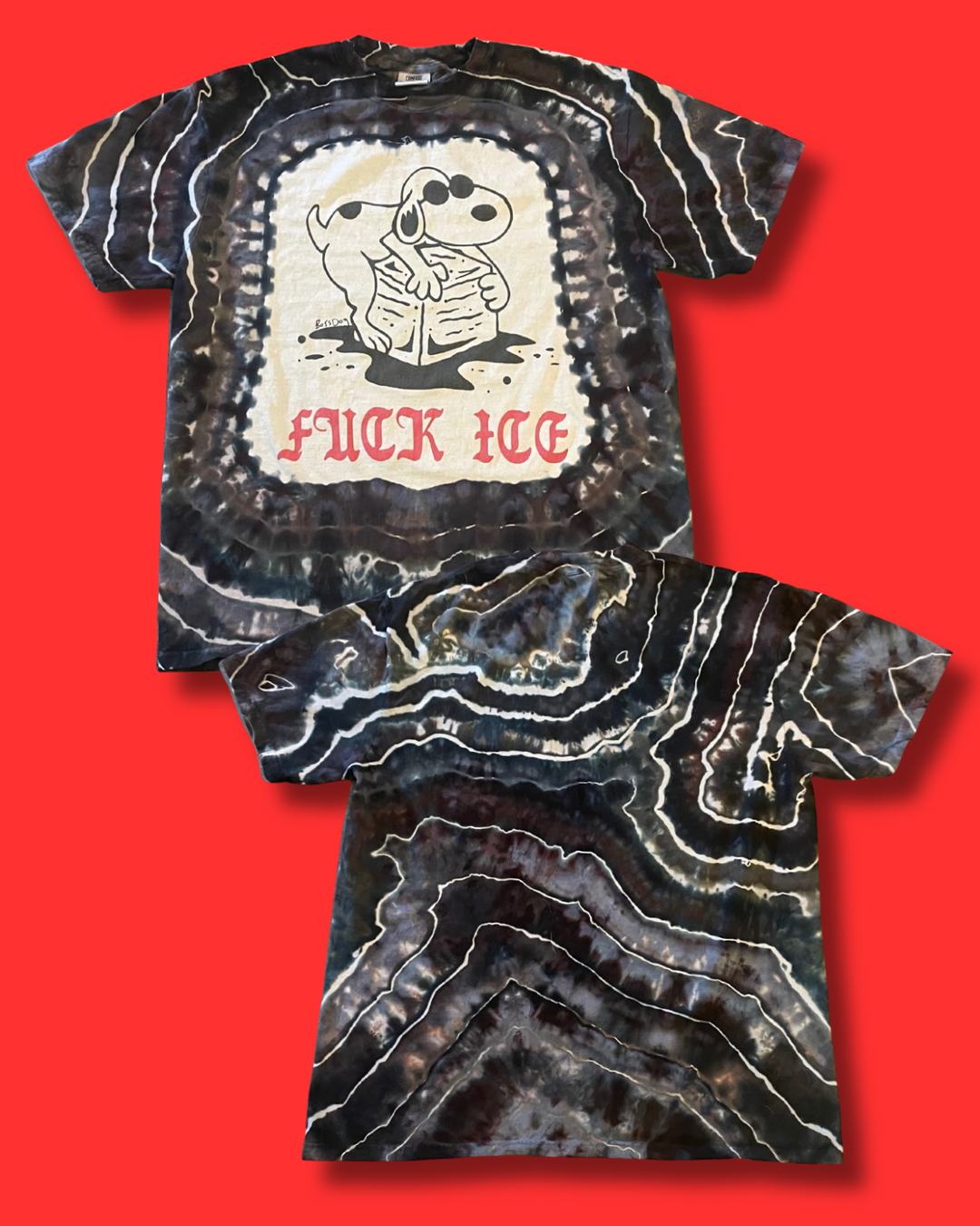 Eff ICE "Black Ice" Dye Tee
