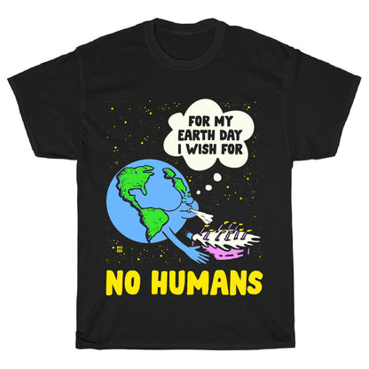 Make A Wish Black Tee
