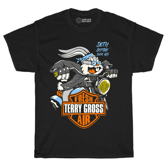 Terry Gross Black Tee