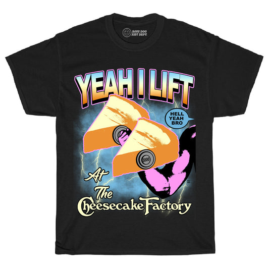 Yeah I Lift Black Tee