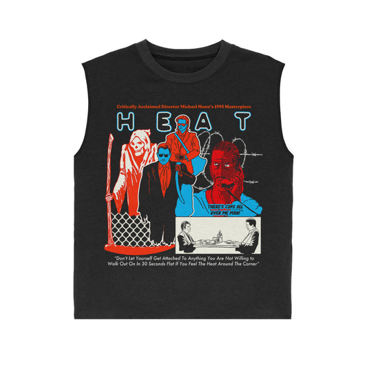 Anything Heavy Vintage Black Muscle Tee